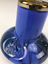 Load image into Gallery viewer, Small Inclusion Bud Vase - Deep Blue