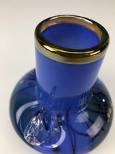Load image into Gallery viewer, Small Inclusion Bud Vase - Deep Blue