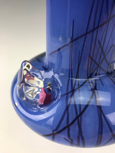 Load image into Gallery viewer, Small Inclusion Bud Vase - Deep Blue