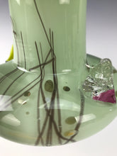 Load image into Gallery viewer, Small Inclusion Bud Vase - Mint