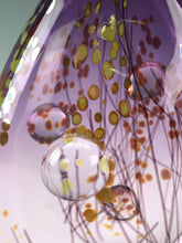 Load image into Gallery viewer, Transmission Flat Vase - Reddish Amethyst