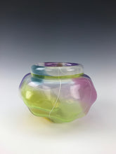 Load image into Gallery viewer, Multicolor Push Bowl - w/ White Cane