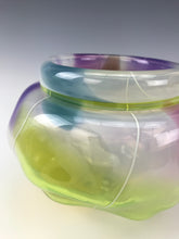 Load image into Gallery viewer, Multicolor Push Bowl - w/ White Cane