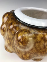 Load image into Gallery viewer, The Original Push Bowl - White and Gold