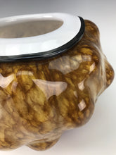 Load image into Gallery viewer, The Original Push Bowl - White and Gold