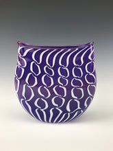 Load image into Gallery viewer, Filament Form - White Mesh w/ Purple Lip over Opaque Purple