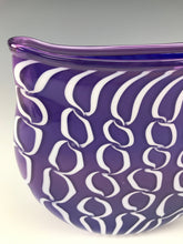 Load image into Gallery viewer, Filament Form - White Mesh w/ Purple Lip over Opaque Purple