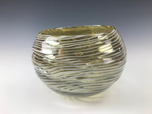 Load image into Gallery viewer, Oasis Bowl (Lg) - Iris Clear/White Lines