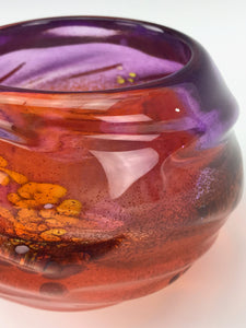 Micro Oasis Bowl - Hyacinth and Orange