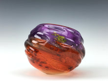 Load image into Gallery viewer, Micro Oasis Bowl - Hyacinth and Orange

