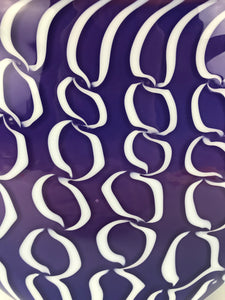 Filament Form - White Mesh w/ Purple Lip over Opaque Purple