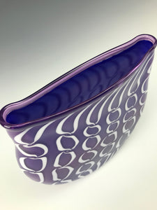Filament Form - White Mesh w/ Purple Lip over Opaque Purple